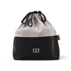 Monbento Torba na lunch Pochette L Black Onyx