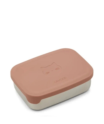 Lunchbox Liewood Nina 1000ml - Cat dark rose