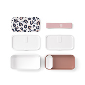Monbento Lunchbox Bento Original Graphic Leopard Pink