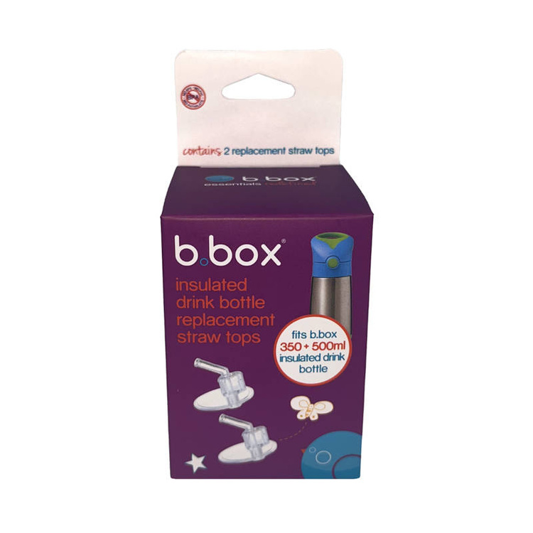 B.Box Ustniki zapasowe do bidonów termicznych ze słomką 350 i 500ml 2 szt.