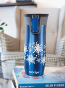 Contigo West Loop - Kubek termiczny - 470ml - Snow Stars - Granatowy