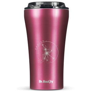 Dr.Bacty Apollo 2.0 - Kubek termiczny na kawę - 360 ml "Rak" - Pink