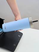 Contigo Luxe Tumbler - Kubek termiczny ze słomką z grawerem - 720ml - Periwinkle