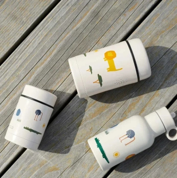 Termos obiadowy Liewood Nadja 250ml - Space sandy mix