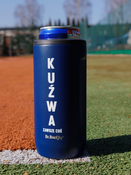 Dr.Bacty Notus - Kubek termiczny na kawę 2w1 - 360 ml - Kuźwa - granatowy