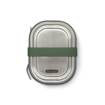 Black+Blum Lunch box stalowy S oliwkowy