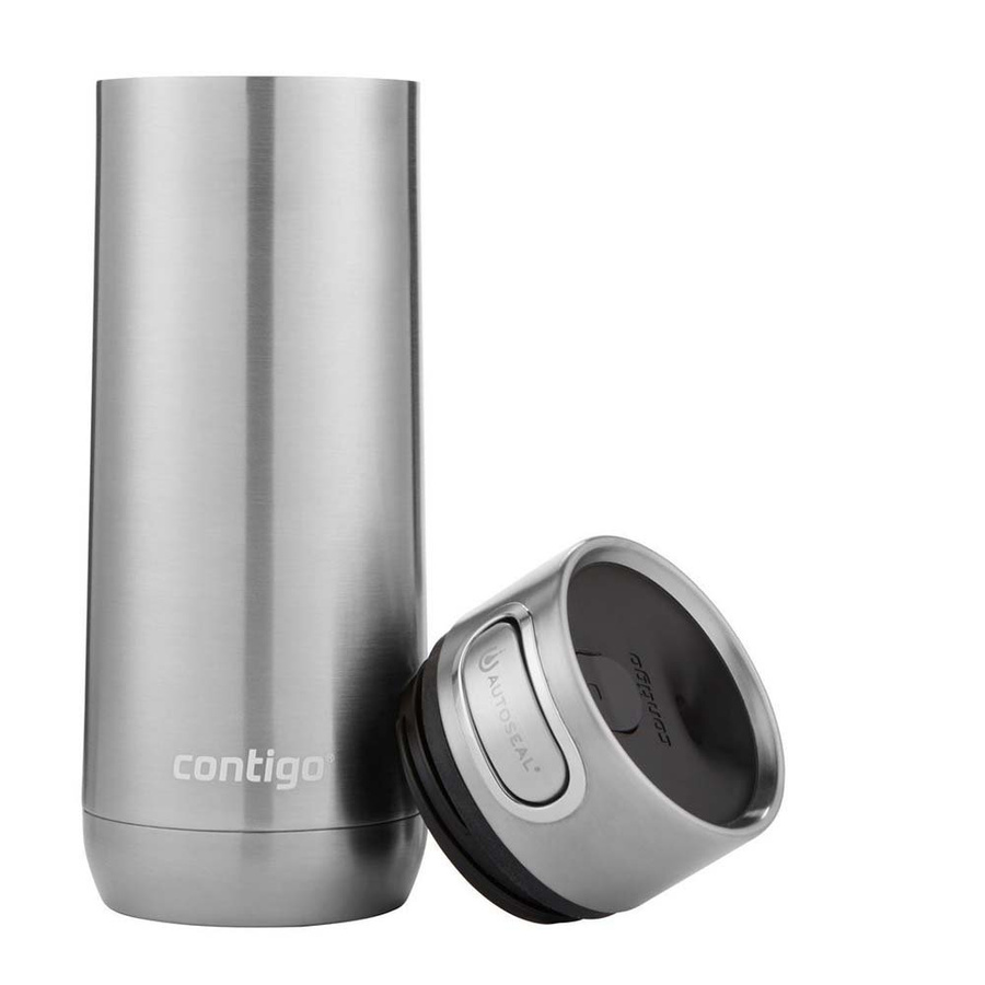 Contigo Luxe Autoseal - Kubek termiczny - 470ml - Stainless Steel - powystawowy