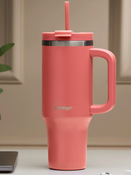 Contigo Streeterville - Kubek termiczny ze słomką - 1200ml - Coral