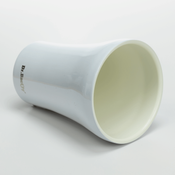 Dr.Bacty Apollo - Kubek termiczny do kawy - 227 ml - biały