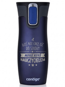 Kubek termiczny Contigo West Loop 2.0 470 ml - Jesteś Nauczycielem - Granat Mat