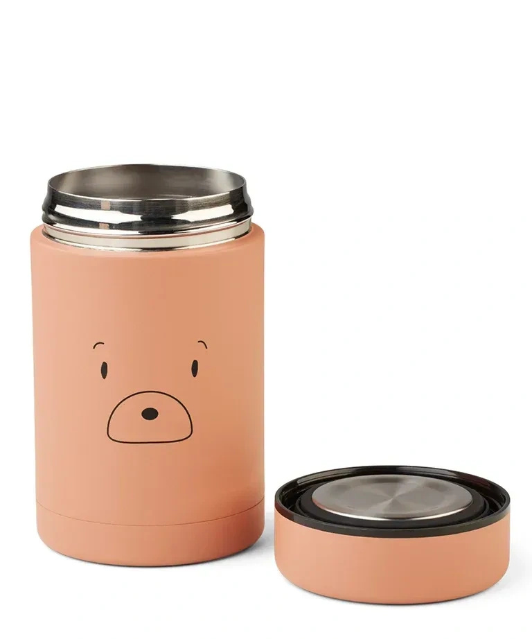 Termos obiadowy Liewood Bernad 500ml - Mr bear tuscany rose