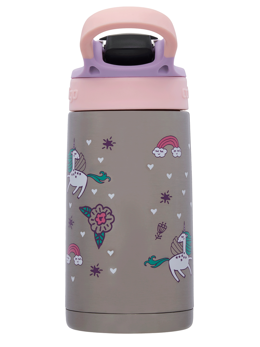 Contigo Easy Clean - Bidon termiczny dla dziecka - 380ml - Różowy Jednorożec