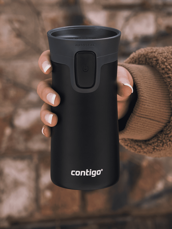 Contigo Pinnacle - Kubek termiczny z grawerem - 300ml - Matte Black