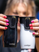 Contigo West Loop Mini - Kubek termiczny - 300ml - Biały metalik