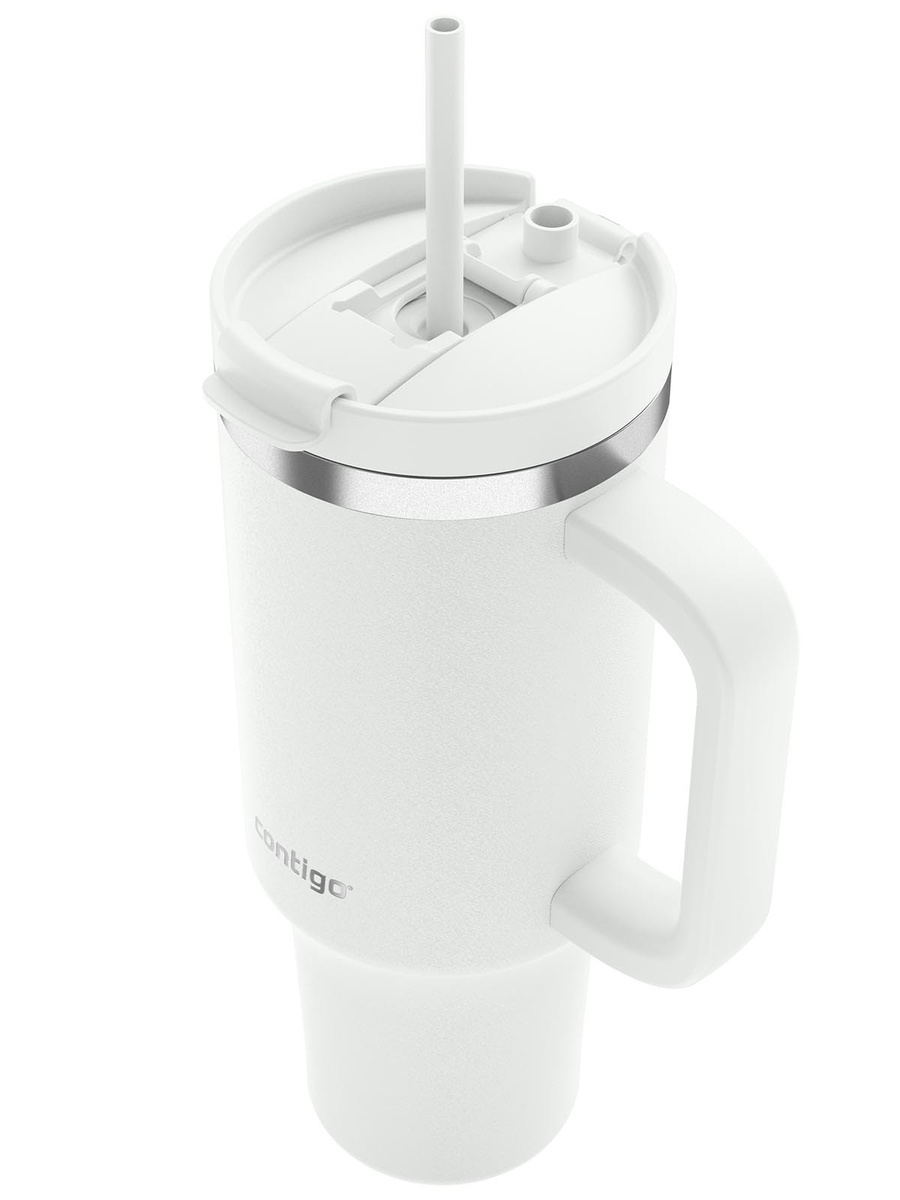 Contigo Streeterville Tumbler - Kubek termiczny ze słomką - 1200 ml - Salt