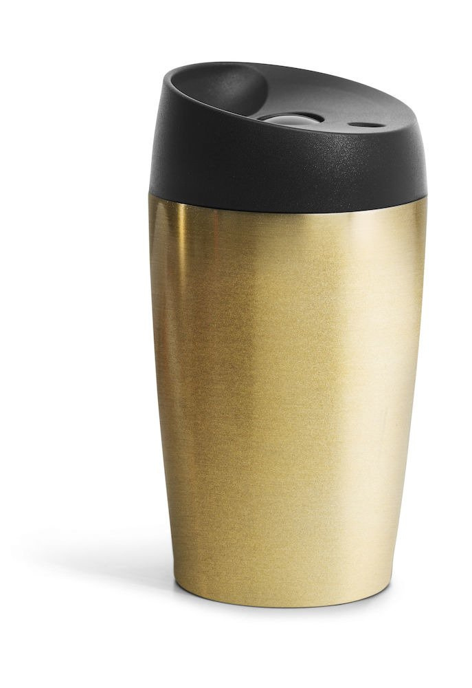 Kubek termiczny Sagaform Travel Mini - 240 ml - złoty