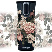 Contigo West Loop 2.0 - Kubek termiczny - 470ml - Glamour Kwiaty - czarny