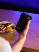 Dr.Bacty Apollo - Kubek termiczny do kawy - 227 ml - Dhaulagiri - czarny