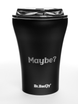 Dr.Bacty Apollo - Kubek do kawy, wielorazowy - 227 ml - Maybe - czarny