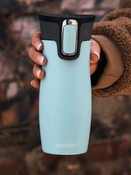 Contigo West Loop 2.0 - Kubek termiczny - 470ml - błękitny Mat