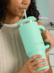 Contigo Streeterville Tumbler - Kubek termiczny ze słomką - 1200 ml - Reef