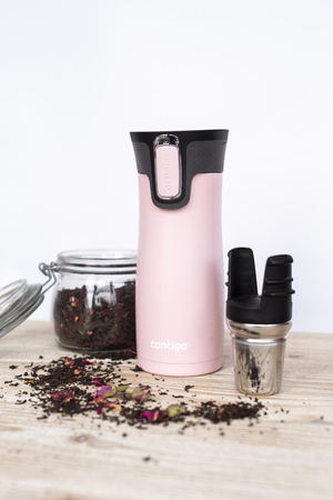 Contigo West Loop 2.0 - Kubek termiczny - 470ml - Peace - różowy Mat