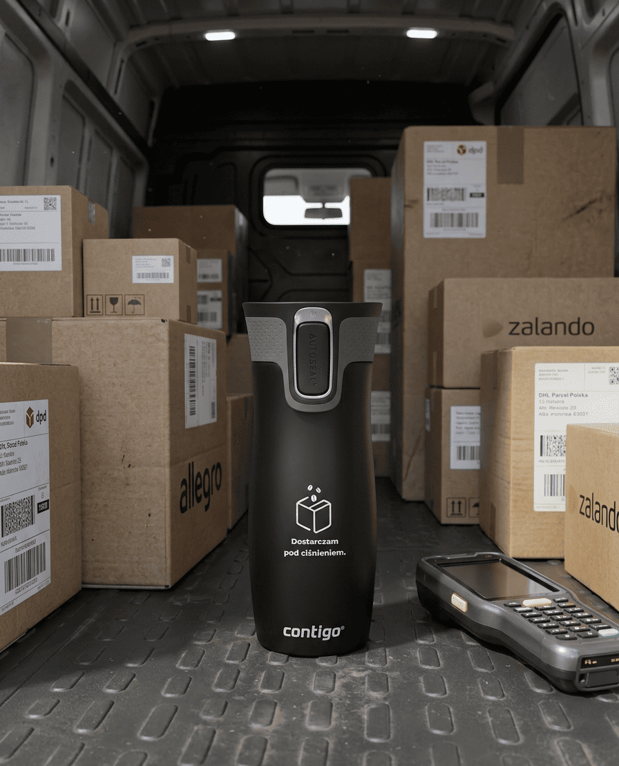 Contigo West Loop 2.0 - Kubek termiczny dla Kurierów - 470 ml - czarny