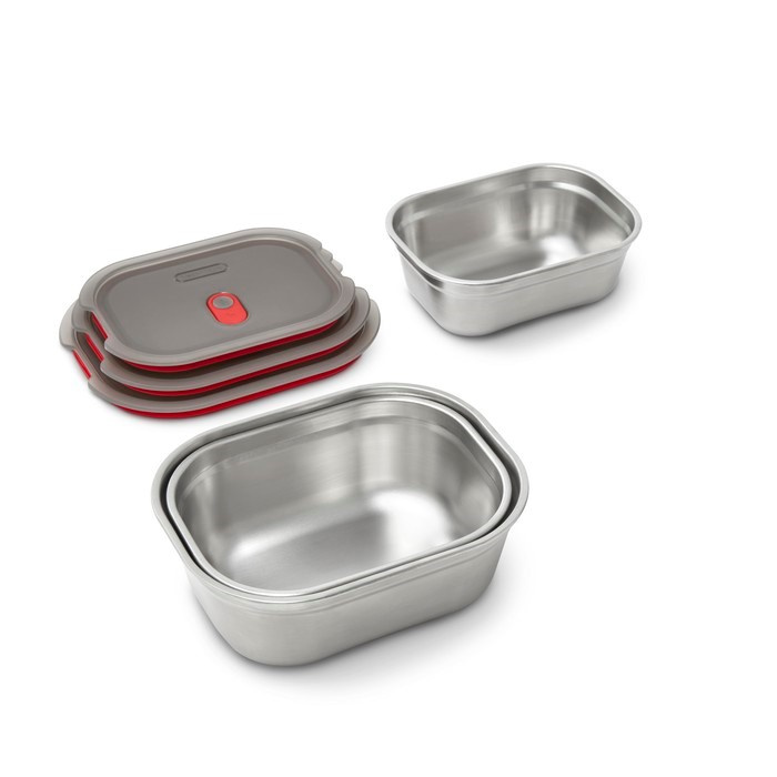 Black+Blum Lunchbox stalowy 1,2l. Multifunction