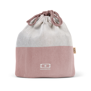 Monbento Torba MonBento Pochette L Natural Flamingo