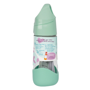 B.Box Butelka tritanowa ze słomką 450ml Spearmint