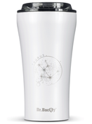 Dr.Bacty Apollo 2.0 - Kubek termiczny na kawę - "Byk" - 360 ml - Glossy White