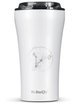 Dr.Bacty Apollo 2.0 - Kubek termiczny na kawę - "Ryby" - 360 ml - Glossy White