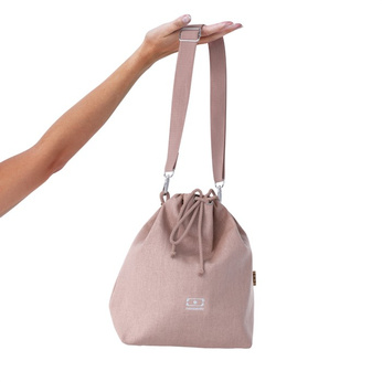 Monbento Lunchbag termiczny z paskiem Fresh Rosa Moka