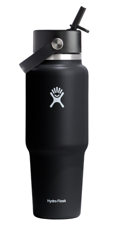 Hydro Flask Butelka 0,94L Wid Flex Straw Travel Bootle Black