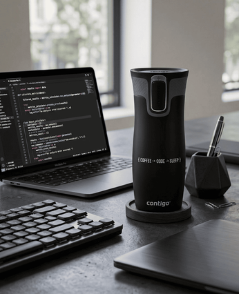 Contigo West Loop 2.0 - Kubek termiczny dla Programisty - 470 ml - czarny