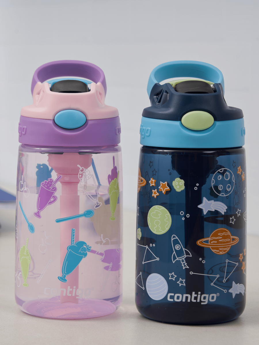 Contigo Easy Clean - Bidon / butelka dla dzieci - 420ml Strawberry Shakes