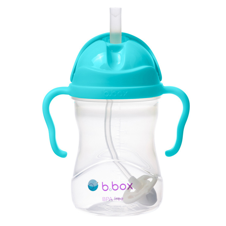 B.Box Bidon ze słomką 240ml Azure