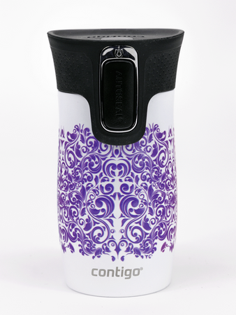 Contigo West Loop Mini - Kubek termiczny - 300ml - Glamour - Biały Metalik