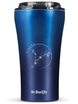 Dr.Bacty Apollo 2.0 - Kubek termiczny na kawę - "Ryby" - 360 ml - Monaco Blue