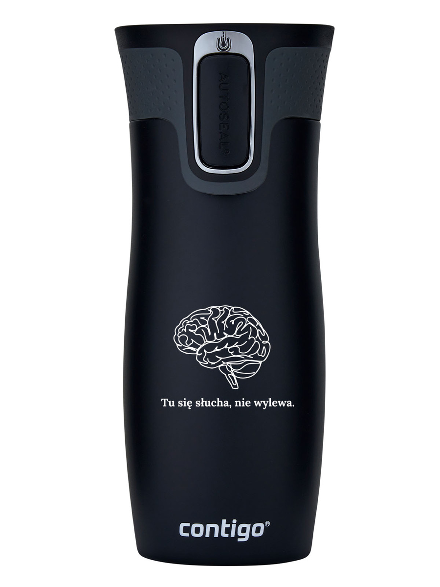 Contigo West Loop 2.0 - Kubek termiczny dla Psychologa - 470 ml - czarny
