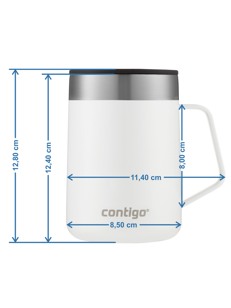 Contigo Streeterville - Kubek termiczny z uchem- 420ml - Niebieski