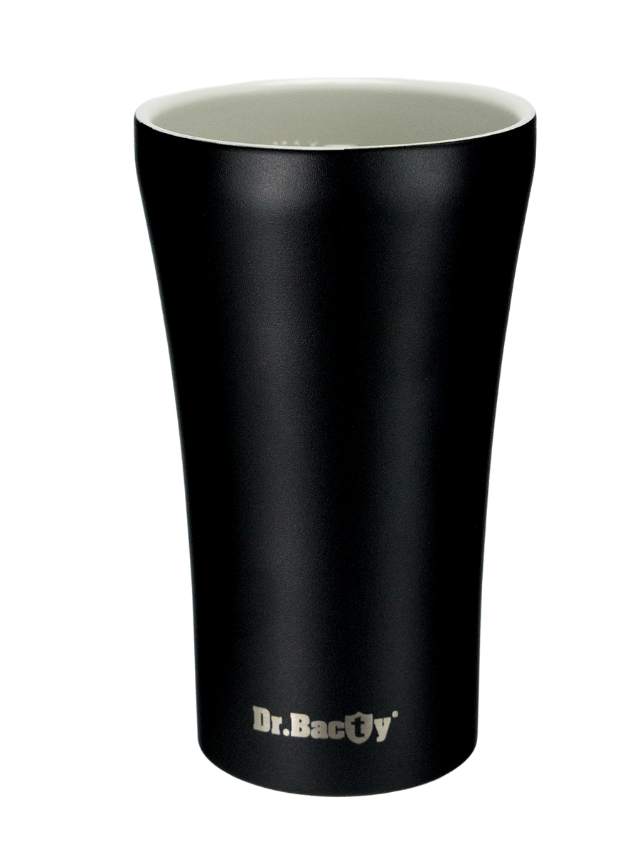 Dr.Bacty Apollo 2.0 - Kubek termiczny na kawę - Oda do młodości - 360 ml - Black Matt