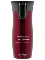 Contigo West Loop 2.0 - Kubek termiczny z grawerem - 470ml - Czerwony