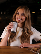 Dr.Bacty Apollo - Kubek termiczny do kawy - 227 ml - biały