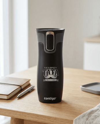 Contigo West Loop - Kubek termiczny dla Taty - 470ml - "Najlepszy Tata na świecie"