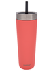 Contigo Luxe Tumbler - Kubek termiczny ze słomką - 720ml - Coral