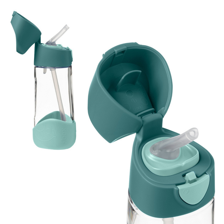 b.Box Zestaw Prezentowy Mini Lunchbox + Bidon ze Słomką 450ml Blue Slate