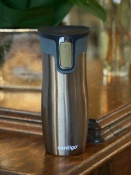 Contigo West Loop 2.0 - Kubek termiczny - 470ml - Pies - Latte