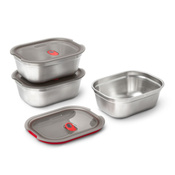 Black+Blum Lunchbox stalowy 0,6l. Multifunction