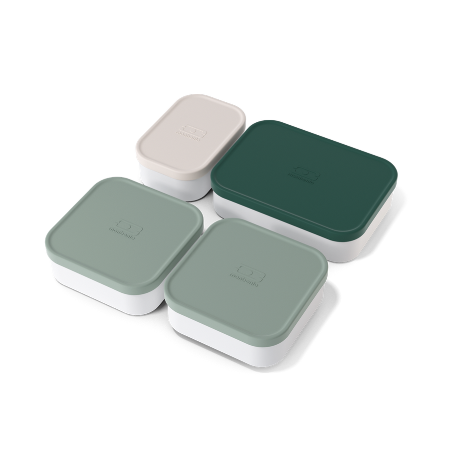 Monbento Zestaw 4pojemników Extra doMBOriginal GreenMint